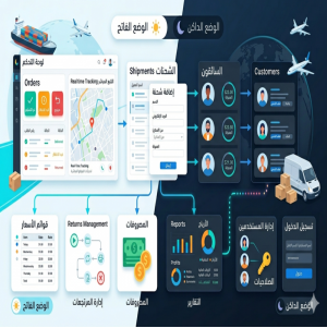 أفضل برنامج إدارة شركات شحن ومتابعة مناديب - حلول ذكية لنمو تجارتك