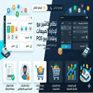 برنامج كاشير سهل وسريع - نظام المبيعات الأول لإدارة مشروعك