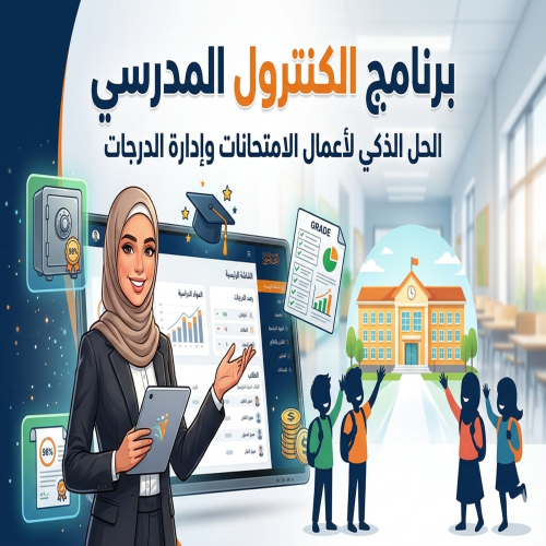 أقوى برنامج كنترول مدرسي لادارة الطلاب والدرجات