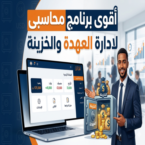 البرنامج المحاسبى لادارة العهدة والخزينة وميزان المراجعة