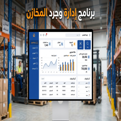  برنامج جرد المخازن الاحترافي | إدارة الوارد والمنصرف